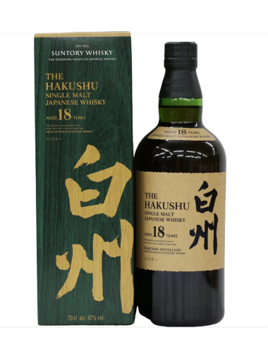 【市面稀有】白州18年 單一麥芽威士忌 700ml 43%